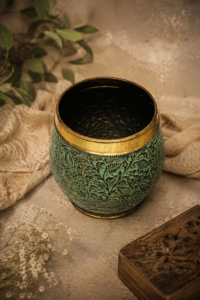Grand Harit Brass Planter