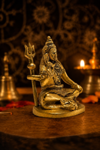 Mini Shanti Brass Shiv Ji