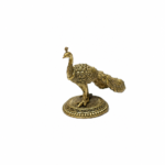 Brass Peacock Figurine