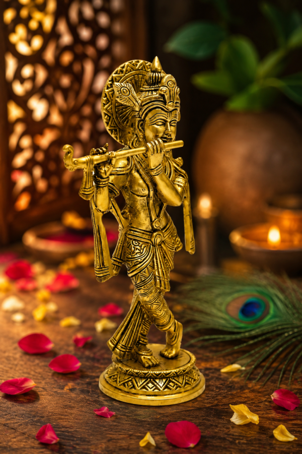 Classic Anand Brass Krishna