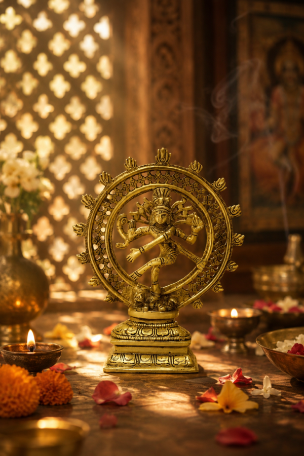 Classic Ananda Brass Idol