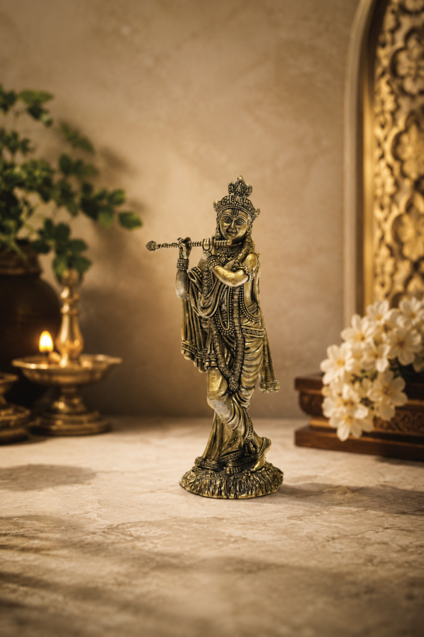Classic Ananda Brass Krishna
