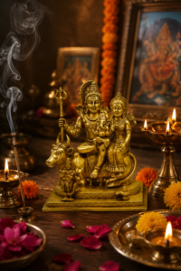 Classic Bandhan Brass Shiv Parivar