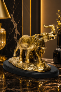 Classic Bandhan Metal Elephant Family