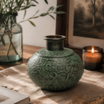 Classic Dhara Brass Planter