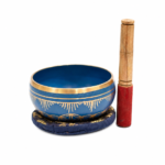 Classic Dhwani Brass Bowl Blue