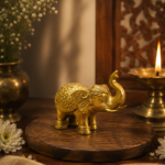Classic Gajraj Brass Elephant II