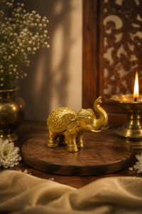 Classic Gajraj Brass Elephant II