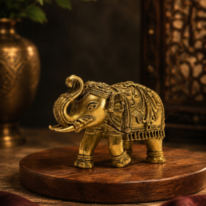 Classic Gajraj Brass Elephant