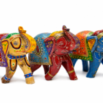 Classic Gajraj Wooden Elephant