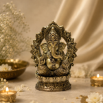Classic Ganesh Brass Idol