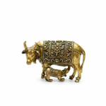 Classic Gau Mata Brass Cow