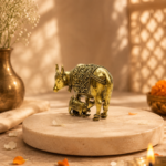 Classic Gau Mata Brass Cow
