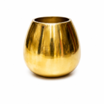 Classic Guldasta Metal Vase 7in