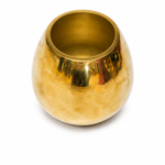 Classic Guldasta Metal Vase 7in