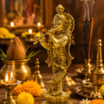 Classic Kanha Brass Krishna