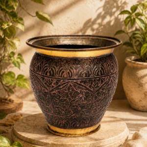 Classic Lalima Brass Planter
