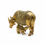 Mini Mamta Brass Cow