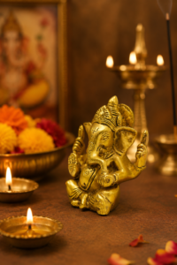 Classic Mangal Brass Ganesh