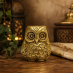 Classic Medha Brass Owl