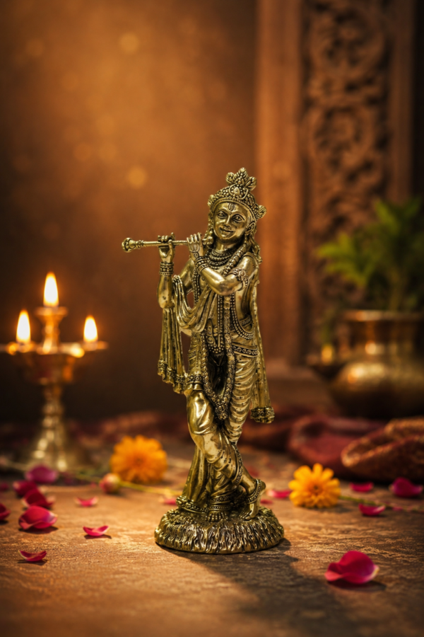 Classic Mohan Brass Krishna