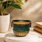 Classic Prakriti Brass Planter