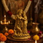 Classic Prem Brass Radha Krishna
