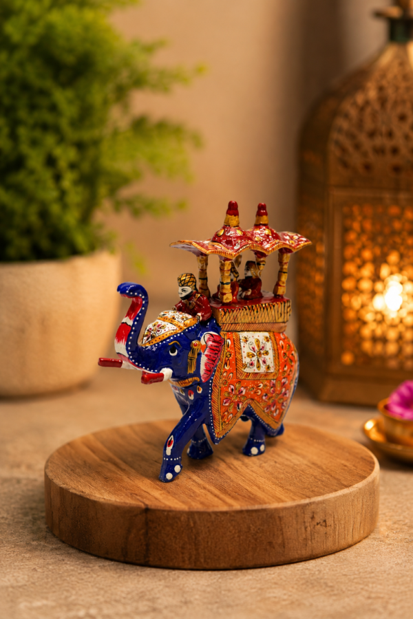 Classic Raj Metal Elephant
