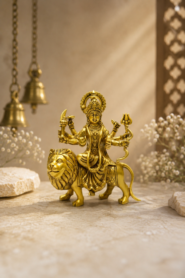 Classic Shakti Brass Durga