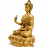 Grand Shanti Brass Buddha