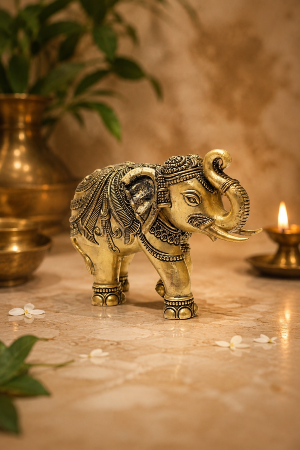 Classic Vaibhav Brass Elephant