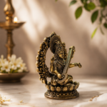 Classic Vidya Brass Saraswati