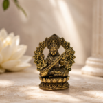 Classic Vidya Brass Saraswati