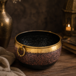 Classic Virasat Brass Planter Red II