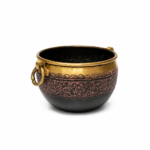 Classic Virasat Brass Planter Red