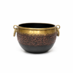 Classic Virasat Brass Planter Red