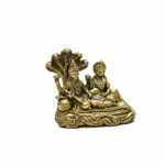 Classic Vishnu Laxmi Brass Idol