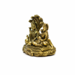 Classic Vishnu Laxmi Brass Idol