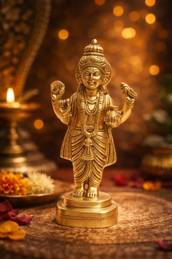 Classic Amrit Brass Dhanvantari