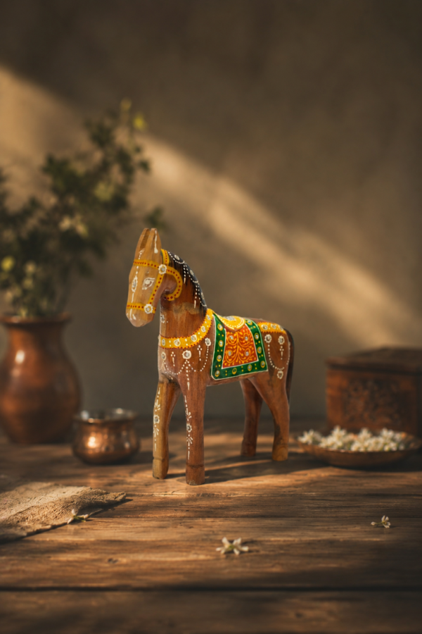 Grand Ashwa Wooden Horse