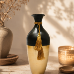 Grand Guldasta Metal Vase 13in