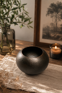 Grand Hariyal Brass Planter