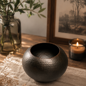 Grand Hariyal Brass Planter