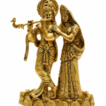 Grand Jugal Brass Radha Krishna