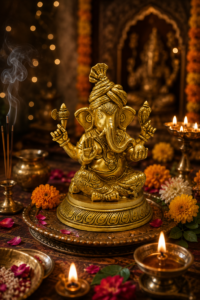Grand Mangal Brass Ganesh