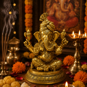 Grand Mangal Brass Ganesh