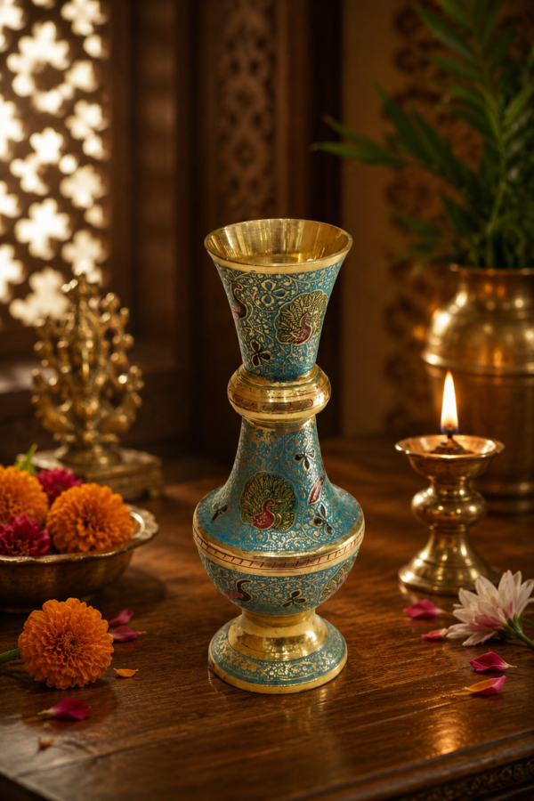 Grand Neel Brass Vase