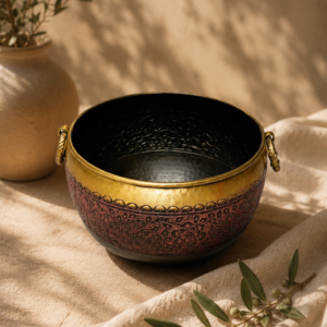 Grand Samriddhi Brass Planter