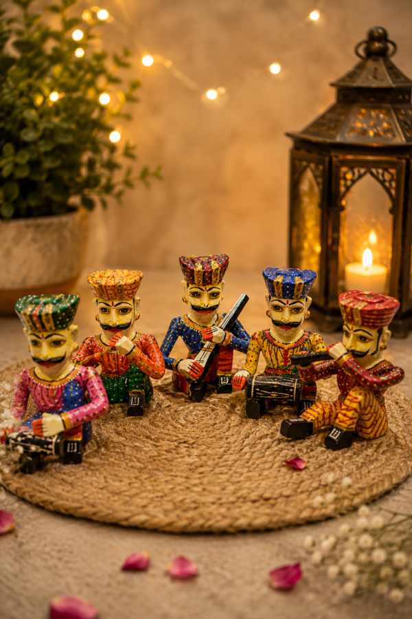 Grand Sangeet Wooden Babla Set