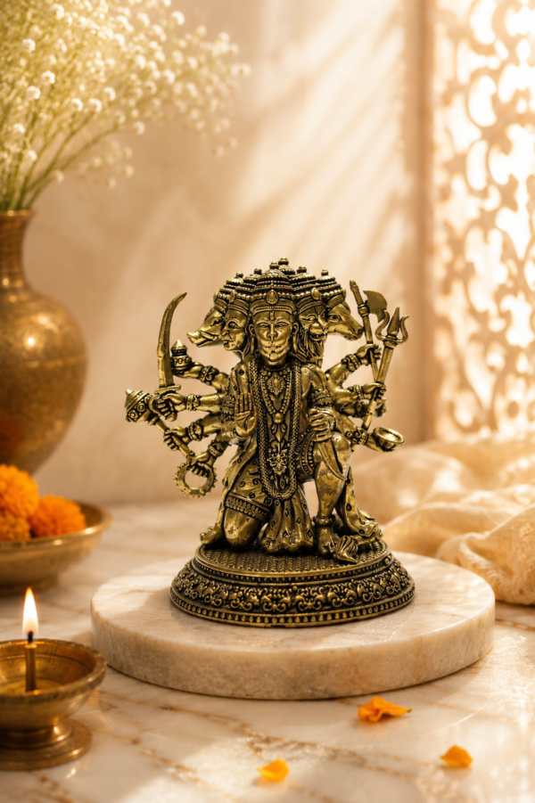 Grand Sankatmochan Brass Hanuma